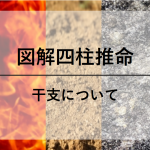 図解四柱推命　干支について